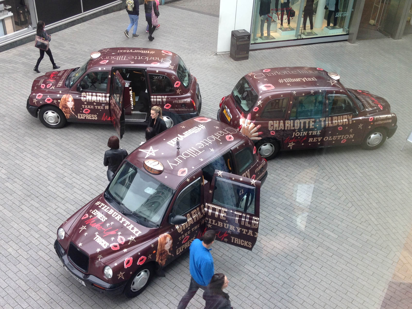 taxi wrap outdoor advertising