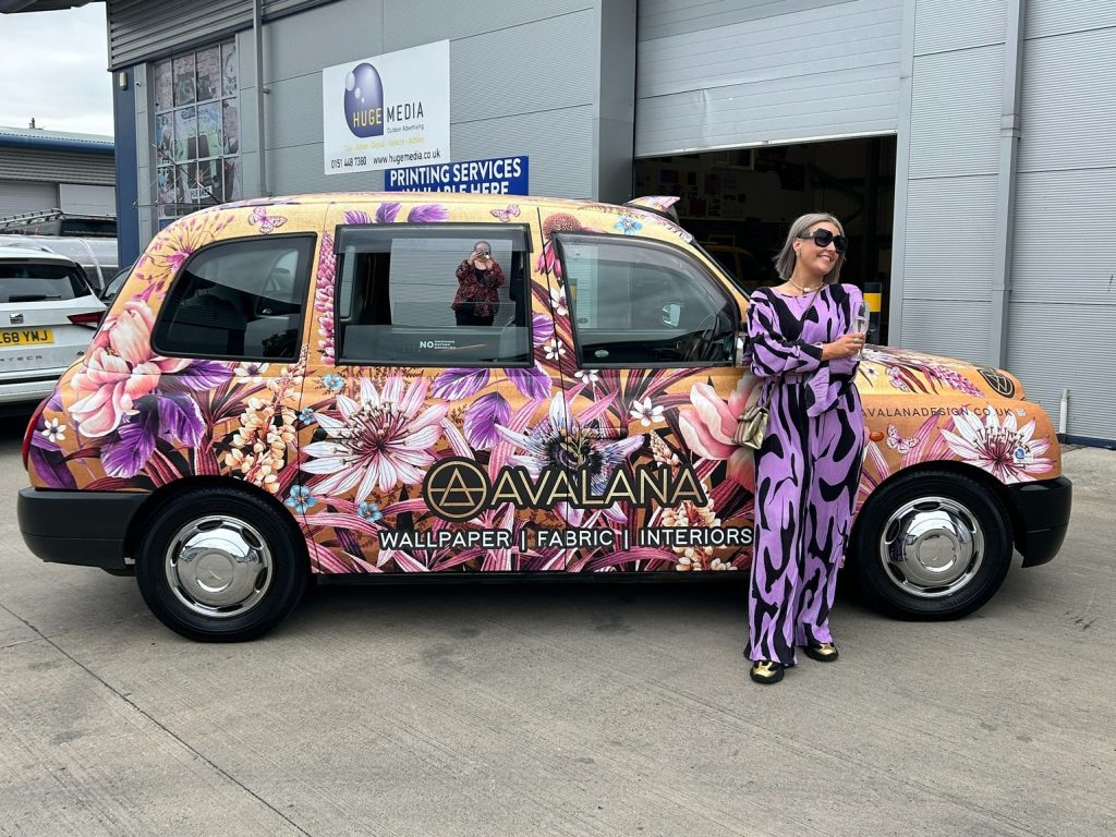 taxi wrap for Avalana